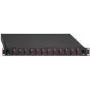 Panel de conexiones de fibra óptica Rutenbeck 2280300240 LC Duplex MM 24 puertos 1U (48,3 cm)
