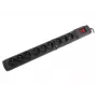 Protección contra sobretensiones Armac M9/15/CZ negro 9 tomas AC 250V 1,5m