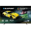 TV LED Blaupunkt | 86UGC5500S | 86 | Smart TV | Google TV | UHD | Negro