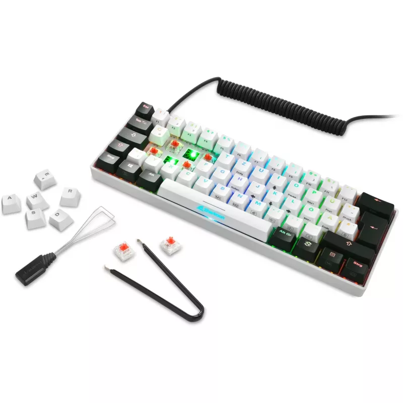 Sharkoon SKILLER SGK50 S4 - Teclado - retroiluminación