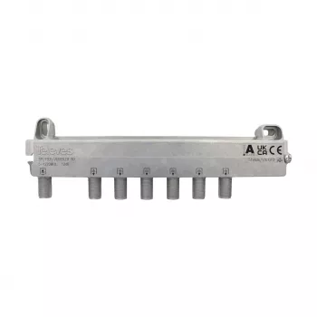 Distribuidor de 6 vías Televes VT612FZ 5–1218 MHz 12 dB