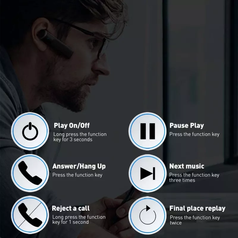 Auriculares Tellur Vox 40 negro