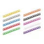 VALUE set de marcadores de cables para cables de parcheo, 4 - 5,5 mm, 10 x 10 unidades, multicolor