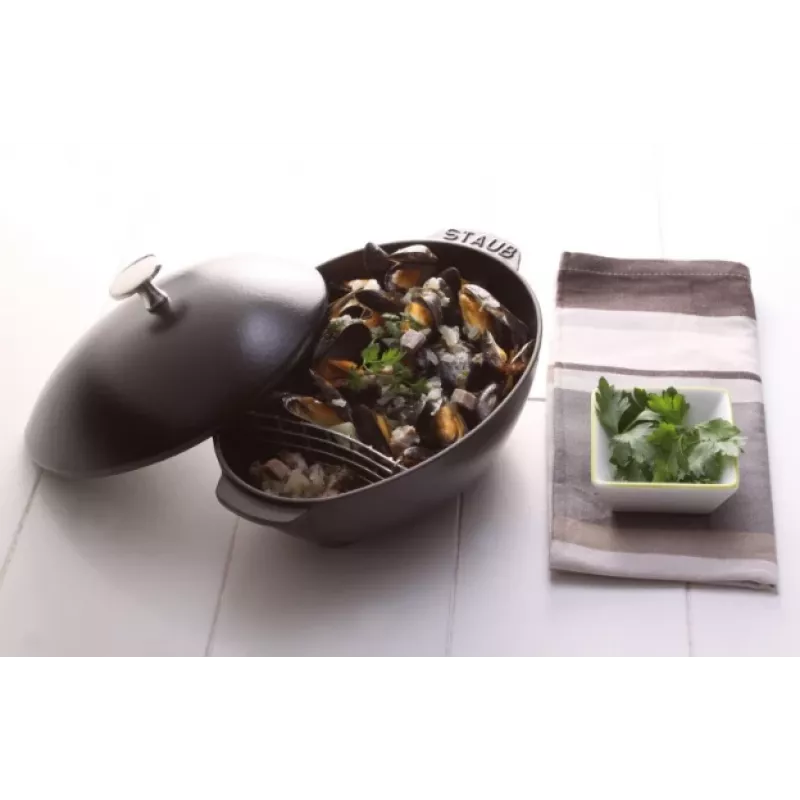 Olla ZWILLING STAUB SPECIALITIES 2 L negra cerámica inducción