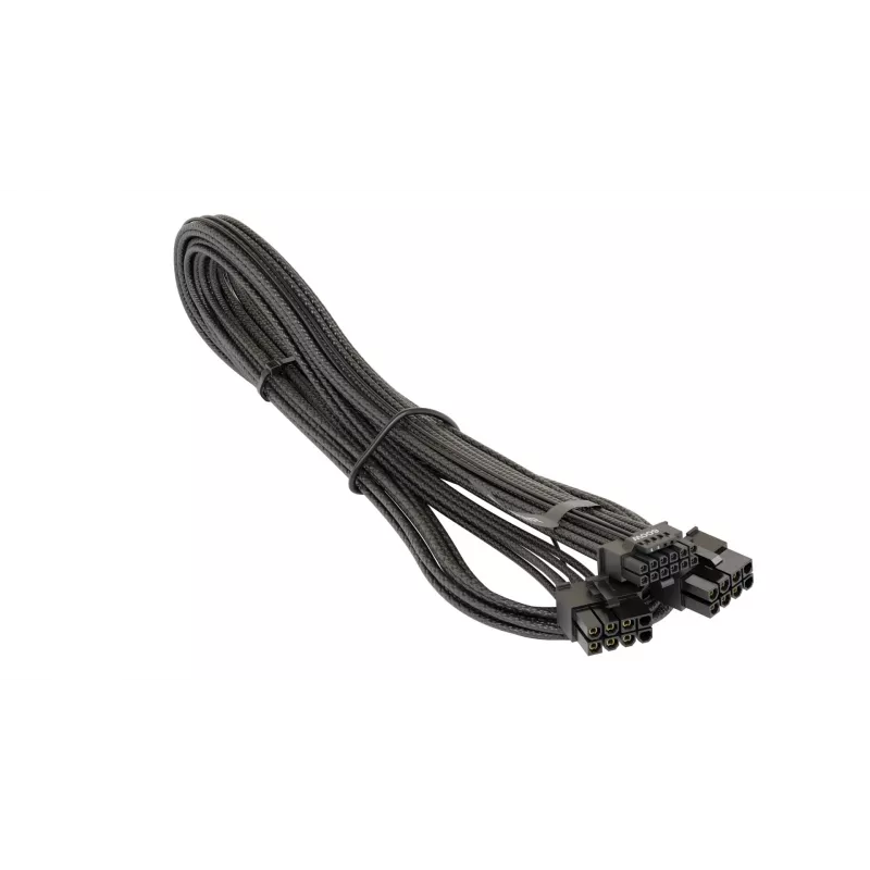Cable adaptador SEASONIC NESE-165 12VHPWR PCIe 5.0 negro para conector de alimentación de GPU