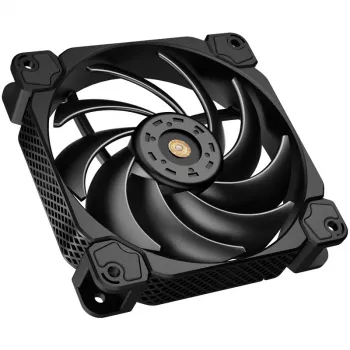 Ventilador de caja Jonsbo HF-120 PWM de 120 mm, negro, 120×120×25 mm, control PWM