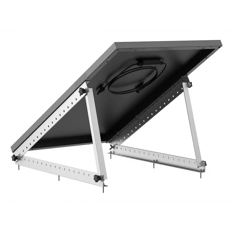 Kit de montaje EcoFlow AA-FRAME-28IN autoportante plata