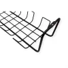 ROTRONIC-SECOMP Roline - cable - organizador - rejilla - montaje bajo mesa - negro (pack de 2)