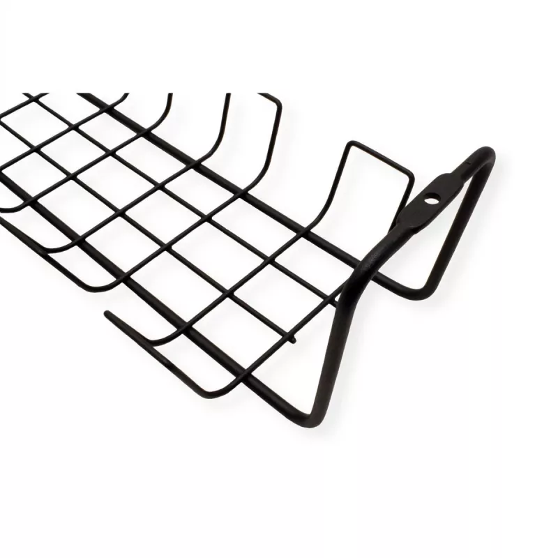 ROTRONIC-SECOMP Roline - cable - organizador - rejilla - montaje bajo mesa - negro (pack de 2)
