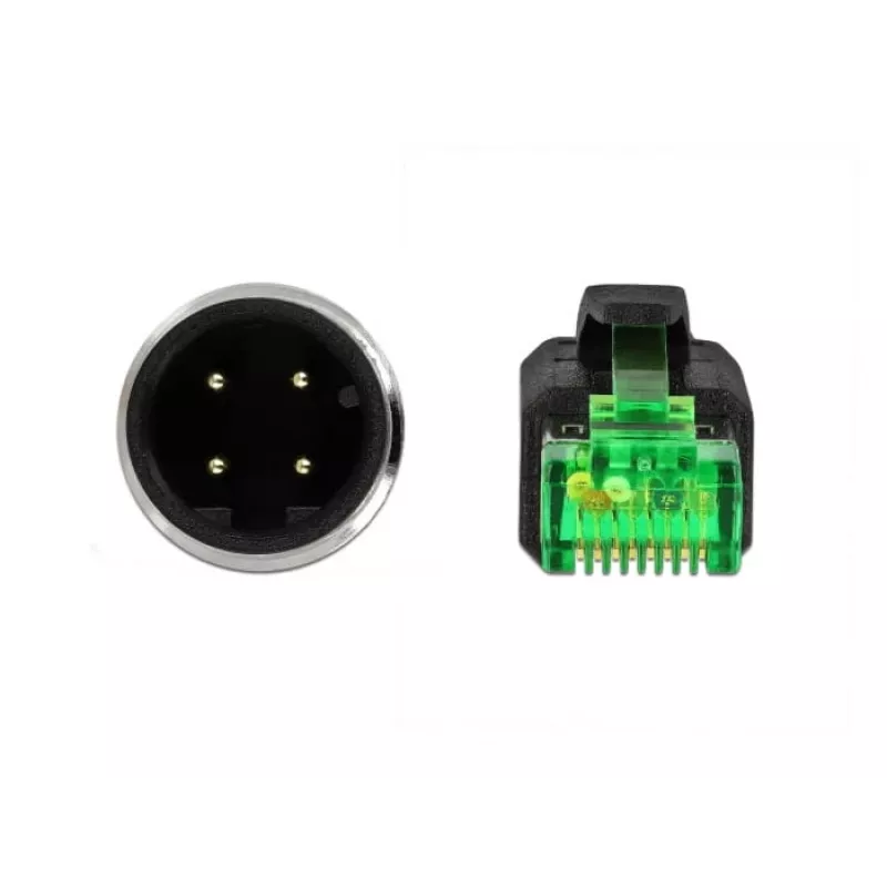 Cable de red DeLOCK 85438 RJ45 Ethernet Cat6 2m negro
