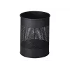 Papelera Durable 331058 15 L redonda metal antracita