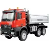 Amewi 22684 Mercedes-Benz Arocs Camión volquete 6x6 1:14 RTR, rojo
