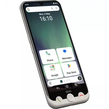 Smartphone Doro Aurora A30 6.1 pulgadas 6GB 128GB blanco