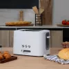 Tostadora Toast&Taste 9000 Double blanca (blanca, 980 vatios, para 2 rebanadas de pan de molde)