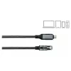 Good Connections cable Ethernet USB-C RJ45, antracita, 5,0 m