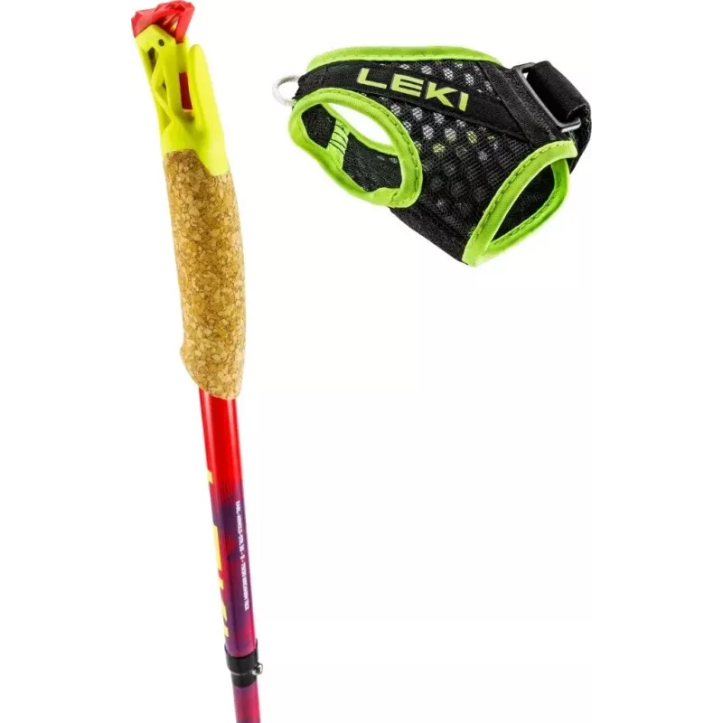 Bastones de trekking LEKI TRL ULTRATRAIL FX ONE, 125cm Red