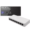 Switch de red Qoltec 8 puertos RJ45 1000 Mbps LAN