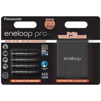 Panasonic eneloop pro BK-4HCDEC4BE - Batería 4 x AAA - NiMH - (recargable) - 930 mAh (52363180)