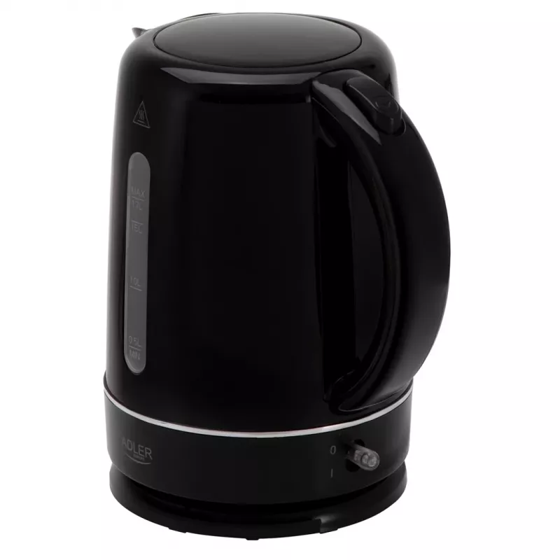 Hervidor blanco y negro Adler 1385B