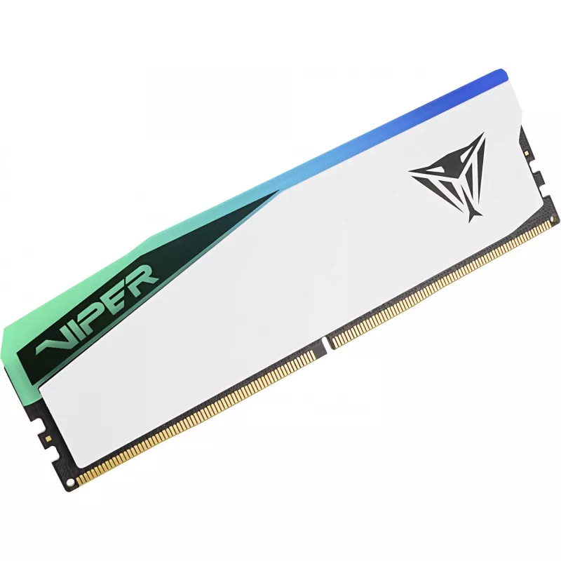 DIMM 48 GB DDR5-6000 (2x 24 GB) Dual-Kit, memoria blanca, PVER548G60C42KW, Viper Elite 5 RGB, INTEL XMP, AMD EXPO