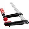 Sargento en F Bessey TPN20B6BE – 20 cm de apertura, cuerpo de aluminio, componentes negros y rojos