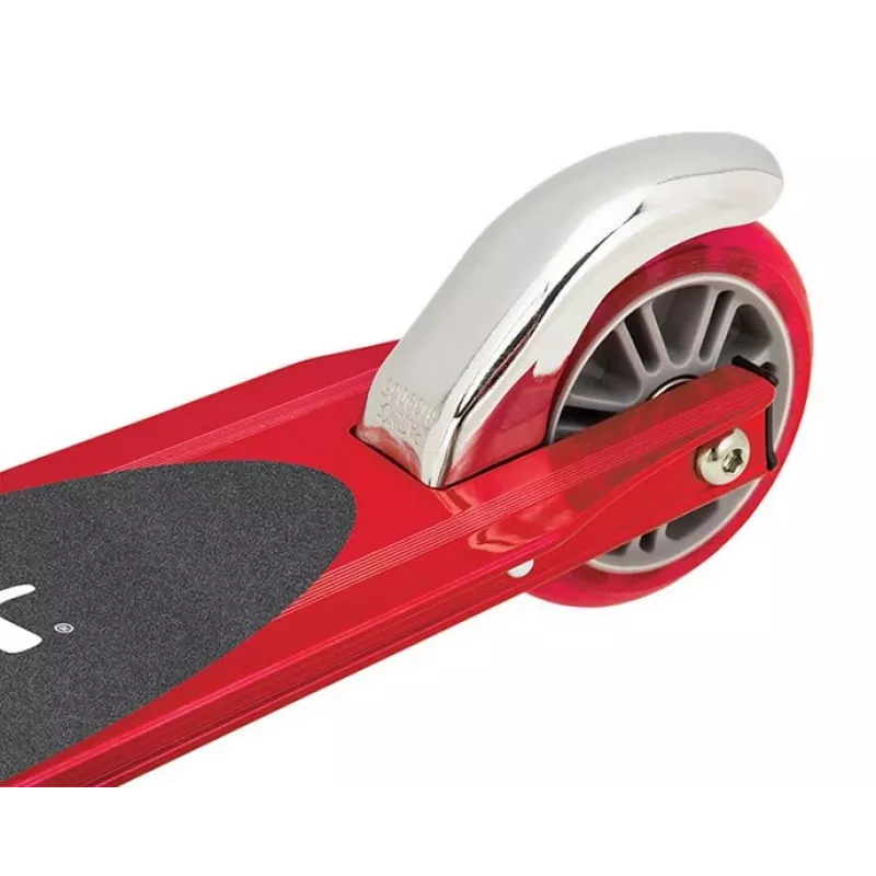 Razor S Sport 13073058 patinete, acero, plegable, freno de guardabarros trasero, rojo/negro