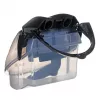 SV 7, limpiador de vapor de cilindro, 0,5 l, negro, gris, blanco, botones, fijo, 50 cm