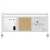 Separador de escritorio Ergo Office ER-300 W, ancho 1250 mm, carga máxima 10 kg