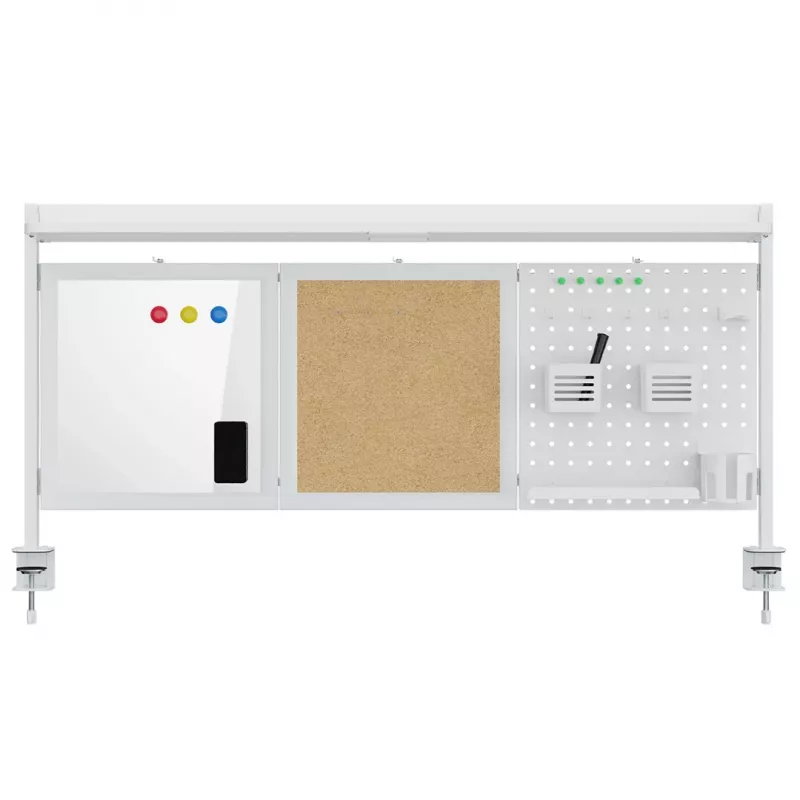 Separador de escritorio Ergo Office ER-300 W, ancho 1250 mm, carga máxima 10 kg