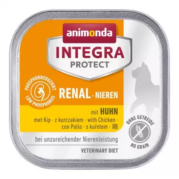 ANIMONDA Integra Protect Renal Pollo - Alimento húmedo para gatos - 100g