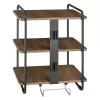 Soporte Maclean de tres estantes MC-978, elegante, Max, soporte para monitor