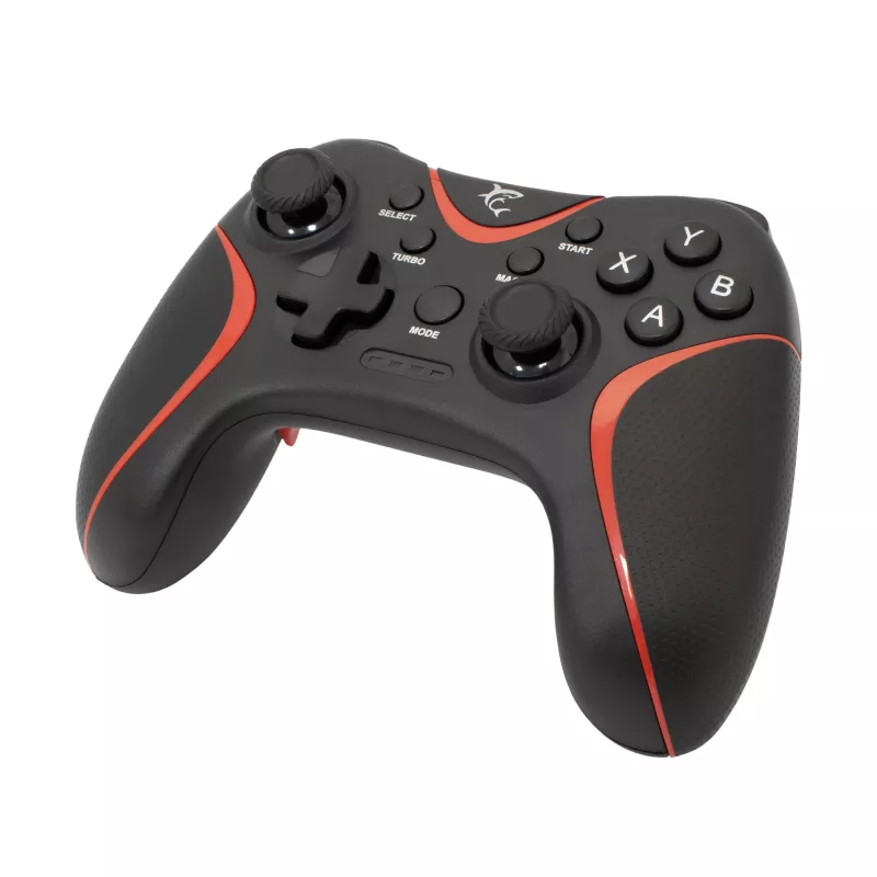 Gamepad USB con cable para gaming White Shark GP-2038 3in1 (DECURION) - Blanco