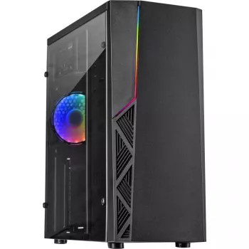 Carcasa Inter-Tech ATX B-02 Midi sin fuente de alimentación