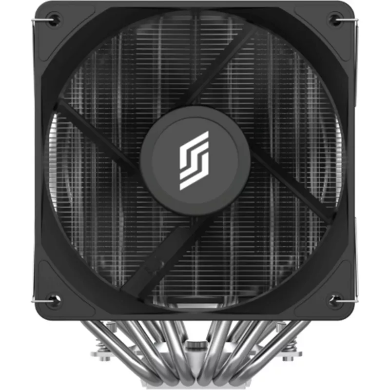 Disipador de CPU por aire Silentware Titan Performance de doble torre, 265W TDP, 2 ventiladores PWM de 120mm, compatible con AM5/LGA1700