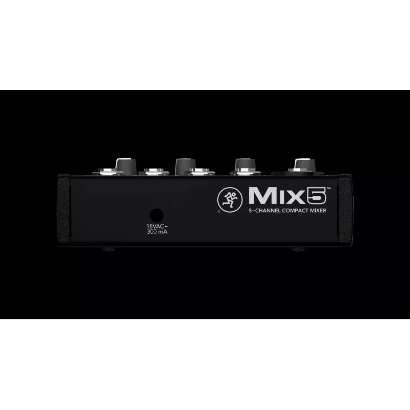 Mackie Mix5 5 canales 20 – 30000 Hz Negro