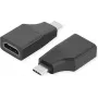 ROTRONIC-SECOMP VALUE - Adaptador de vídeo - 24 pines USB-C macho a HDMI hembra - Negro - compatible con 4K 60 Hz (3840 x 2160)