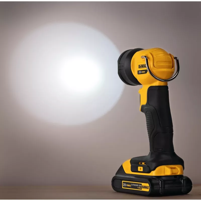 Luz LED orientable a batería Dewalt 18V XR Li-Ion - unidad base