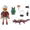 Playmobil Special Plus investigador con cría de caimán set de juego