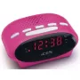 Radio reloj Ices ICR-210 rosa