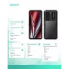Oukitel WP300 smartphone 5G, 6,8 pulgadas, 12 GB de RAM, 512 GB, 16000 mAh, IP69K, Android 15, negro