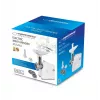 Picadora de carne eléctrica ESPERANZA EKM032 — 2200 W, blanca, 3 discos perforados, accesorios para kibbeh y salchichas
