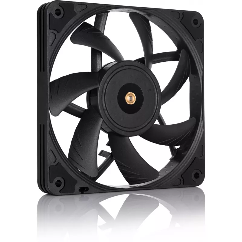 Ventilador de carcasa slim Noctua NF-A12x15 PWM de 120 mm, 15 mm de grosor, 12 V, PWM, 450–1850 RPM, 94,2 m³/h, 23,9 dB, rodamiento SSO