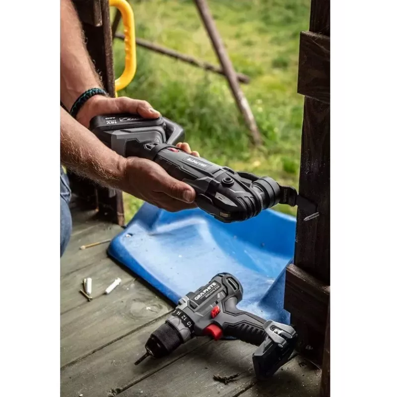 Multitool GRAPHITE Energy+ 18V 58G013 — herramienta multifunción oscilante a batería, 18 V a batería