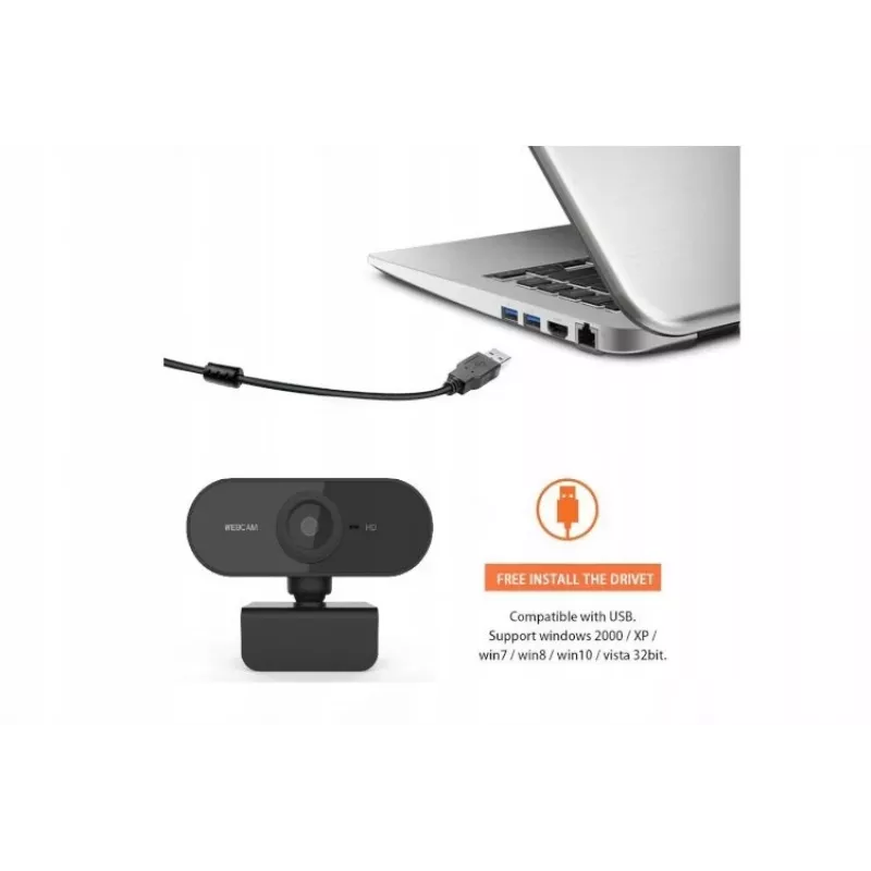Webcam MANTA W177 resolución 1080p con conectividad Bluetooth