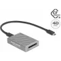 Lector de tarjetas DELOCK 91021 USB Type-C 40 Gbit/s para CFexpress tipo B