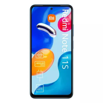 Xiaomi Redmi Note 11S - Smartphone 4G - Dual-SIM - RAM 6 GB / almacenamiento interno 128 GB - ranura microSD - pantalla OLED - 6,43