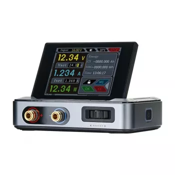 Fuente de alimentación DC programable Fnirsi DPS150 DC Mini, modelo DPS150, salida DC ajustable con pantalla digital
