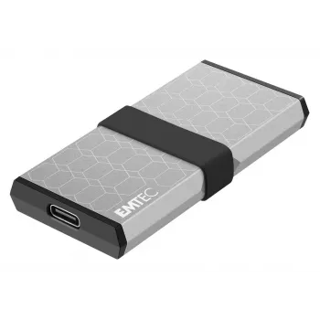 Emtec X205 Mini 1 TB USB Type-C USB 3.2 Gen 2x2 plata