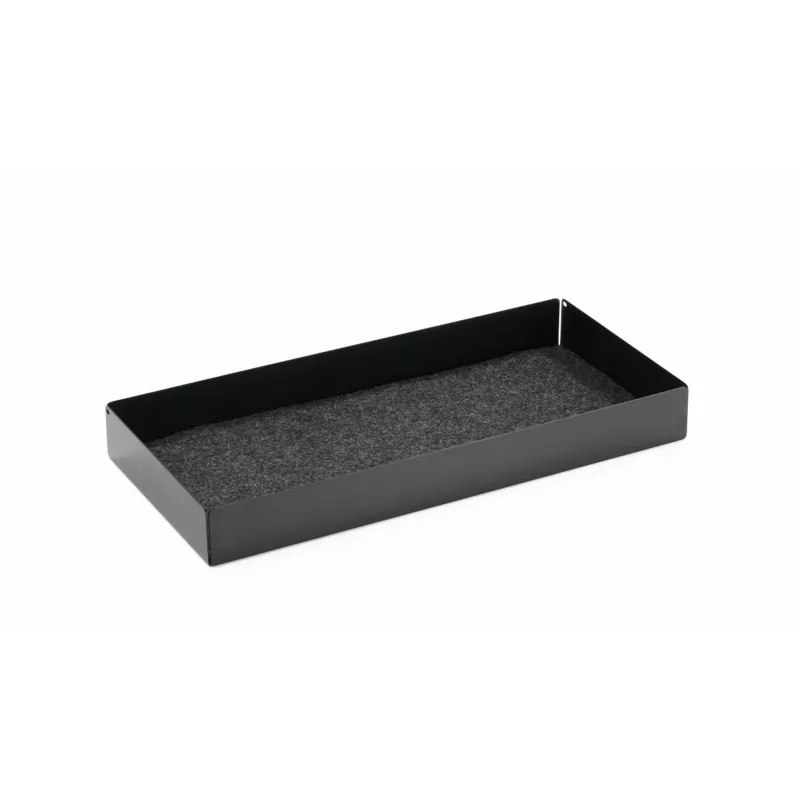 Cajón Durable 508201 Accesorio para soporte de monitor Negro Metal 468 mm Ancho 221 mm Fondo 53 mm Alto