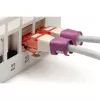 Clips de color DIGITUS A-CC-MG para cables de conexión, magenta, 100 uds.